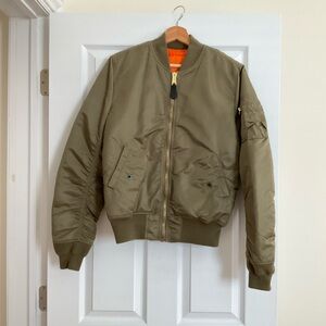 Alpha Industries MA-1 Bomber Jacket Slim Fit - Small